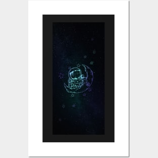 Astronaut is lost Posters and Art